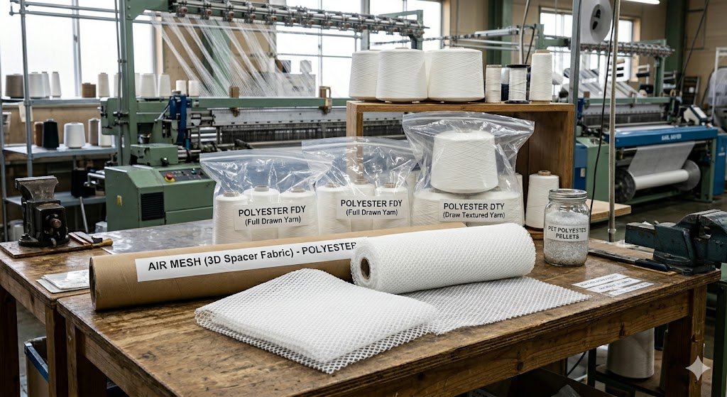 What is 3D mesh made of?